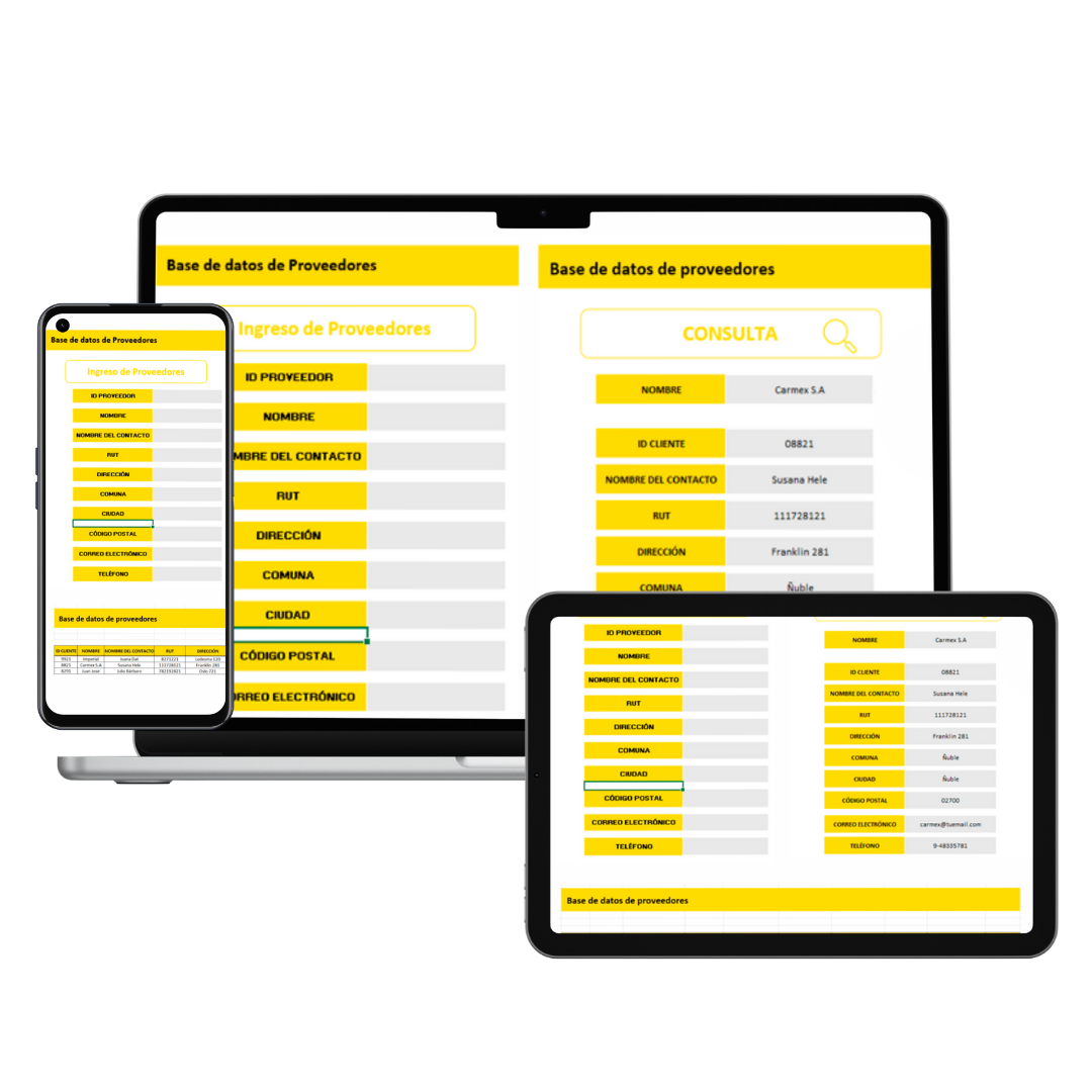 Pack Excel "Ordena Tu Negocio" para Emprendedores
